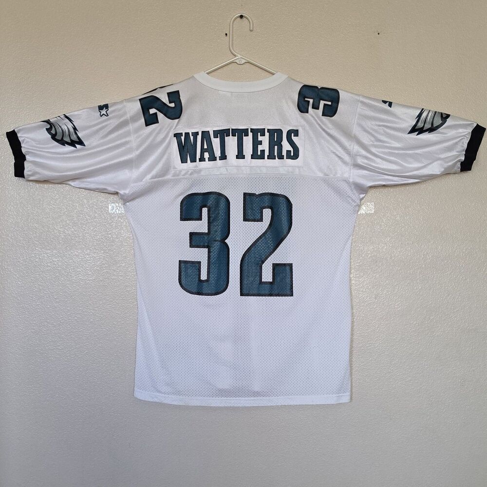 Vintage Starter Philadelphia Eagles Ricky Watters #32 White Jersey Size 52 XL
